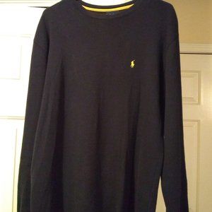 Men's Medium Navy Polo Sweater